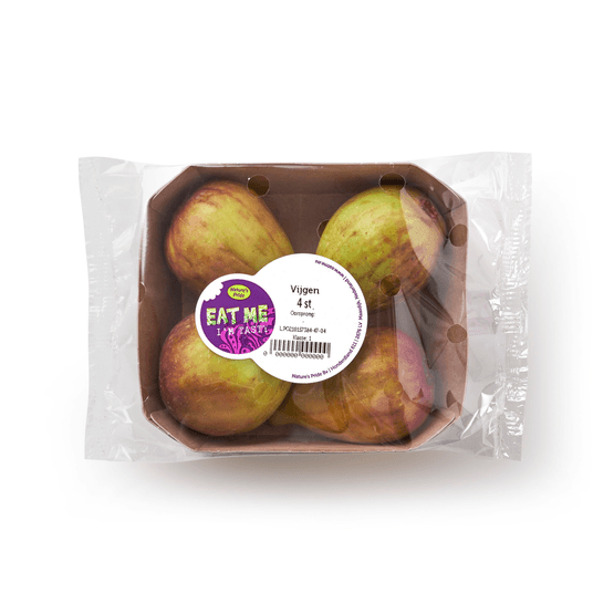 Foto van Eat Me Vijgen vers op witte achtergrond