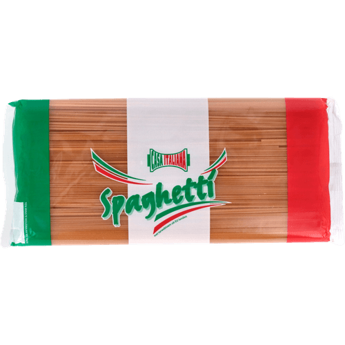 Foto van Casa Italiana Spaghetti op witte achtergrond