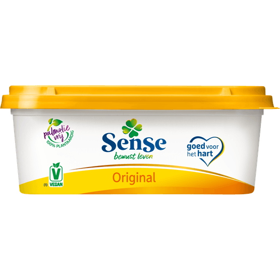 Foto van Sense Margarine original op witte achtergrond