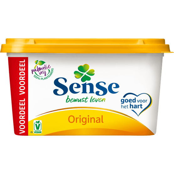 Foto van Sense Margarine original op witte achtergrond