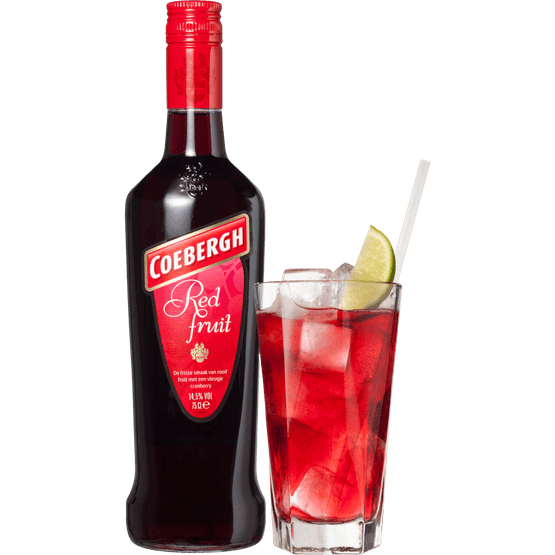 Foto van Coebergh Red Fruit bessen op witte achtergrond