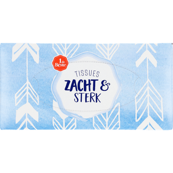 Foto van 1 de Beste Tissues 3-laags op witte achtergrond