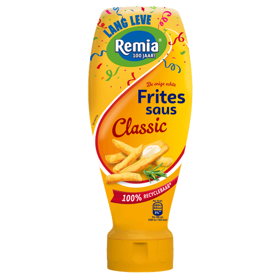 Foto van Remia Fritessaus classic op witte achtergrond