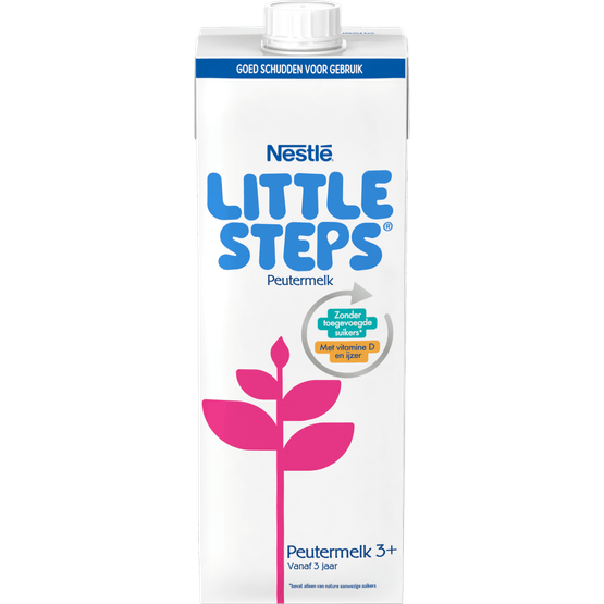 Foto van Nestlé Little steps peutermelk 3+ op witte achtergrond