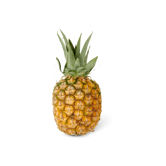 Foto van Ananas op witte achtergrond