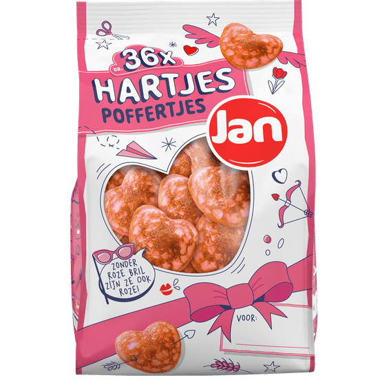 Foto van Jan Hartjes poffertjes 36 stuks 300 g op witte achtergrond