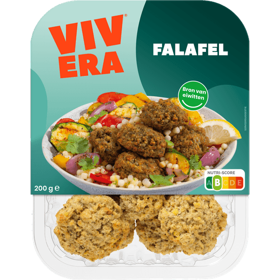 Foto van Vivera Falafel op witte achtergrond