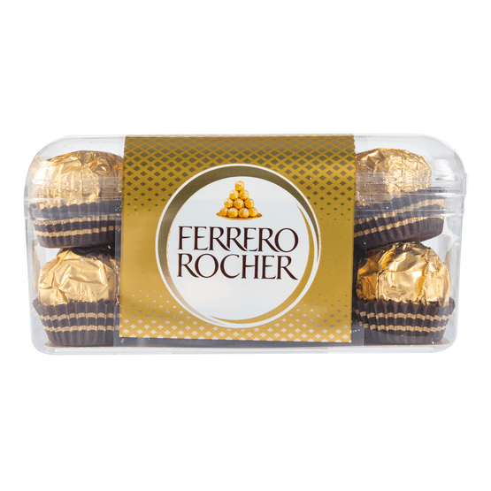 Foto van Ferrero Rocher op witte achtergrond