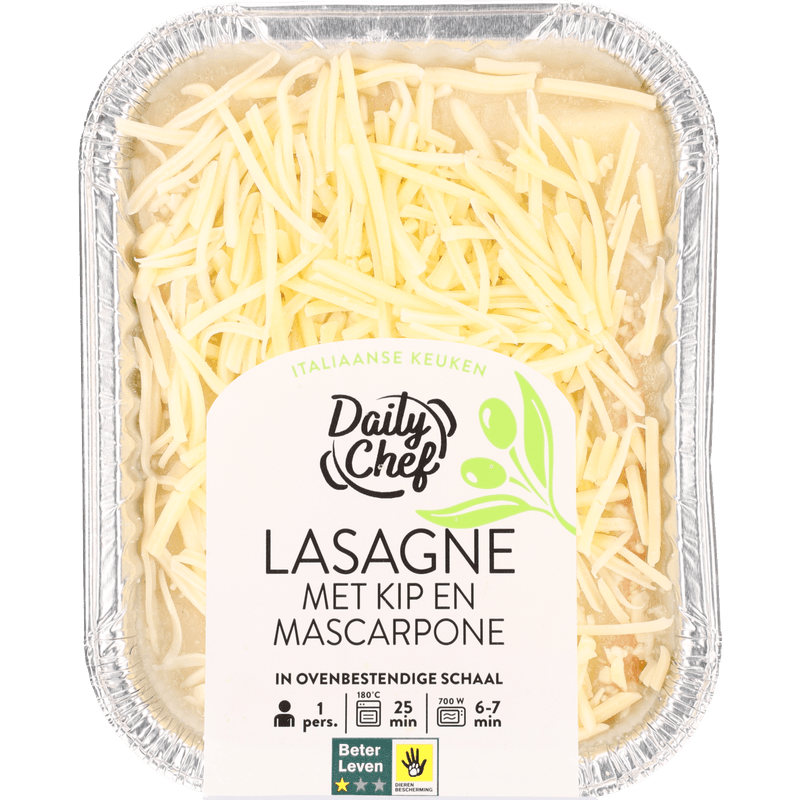 Daily Chef Lasagne kip marscarpone | Dirk