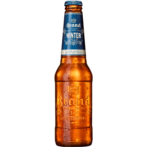 Foto van Brand Winterbock op witte achtergrond