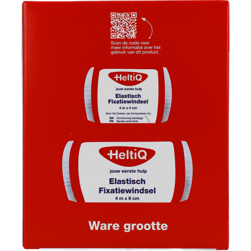 Foto van Heltiq Elastische fix windsel 3 pack op witte achtergrond