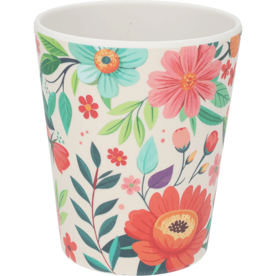 Foto van Beker melamine op witte achtergrond