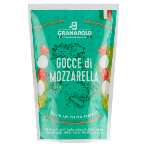 Foto van Granarolo Mozzarella mini op witte achtergrond