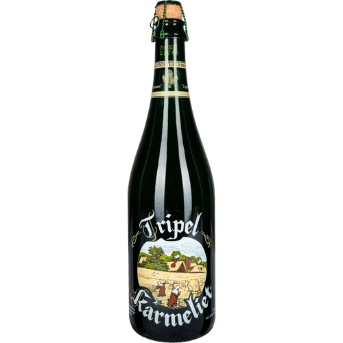 Foto van Karmeliet Tripel op witte achtergrond