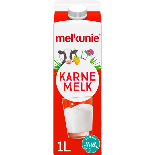 Foto van Melkunie Karnemelk op witte achtergrond