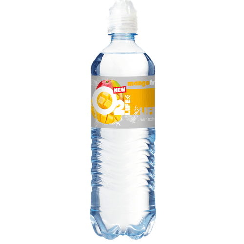 Foto van O2Life Mango op witte achtergrond