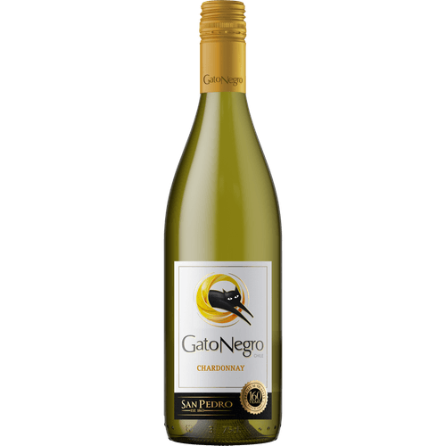 Foto van Gato Negro Chardonnay op witte achtergrond