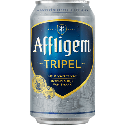 Foto van Affligem Tripel op witte achtergrond