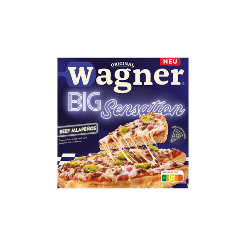 Foto van Wagner Big sensation beef jalapeno op witte achtergrond