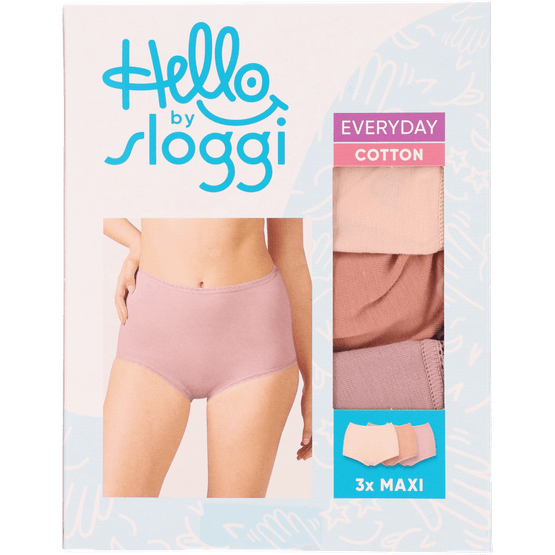Foto van Hello by Sloggi Everyday slips maxi op witte achtergrond