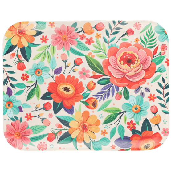 Foto van Melamine dienblad 37x29cm op witte achtergrond