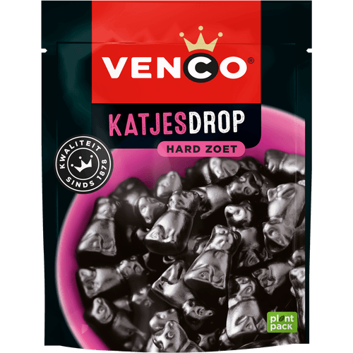 Foto van Venco Katjesdrop op witte achtergrond