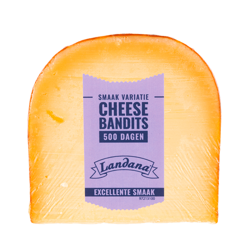 Foto van Cheese Bandits 500 dagen op witte achtergrond