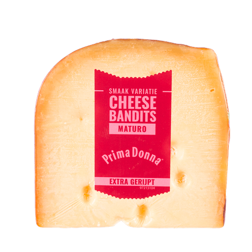 Foto van Cheese Bandits Maturo op witte achtergrond