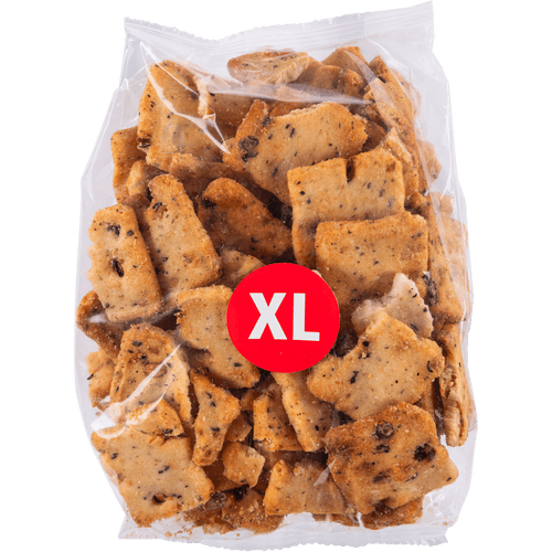 Foto van Soy bean crackers teriyaki xl op witte achtergrond