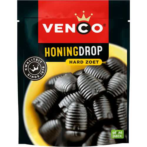 Foto van Venco Honingdrop op witte achtergrond