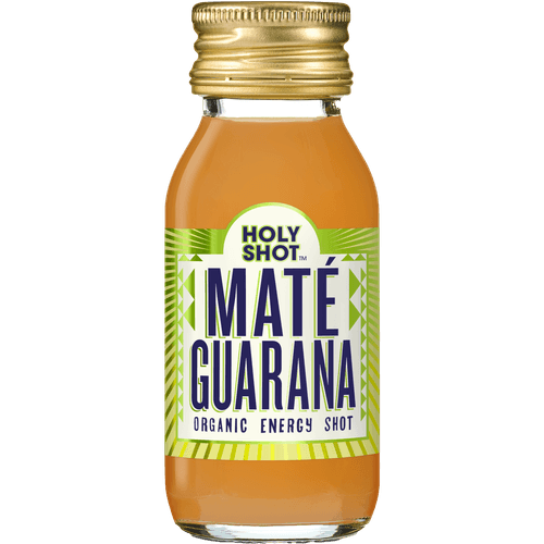 Foto van Holyshot Mate guarana op witte achtergrond