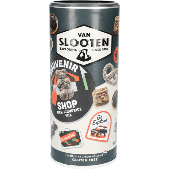 Foto van Van Slooten Souvenir shop mix op witte achtergrond