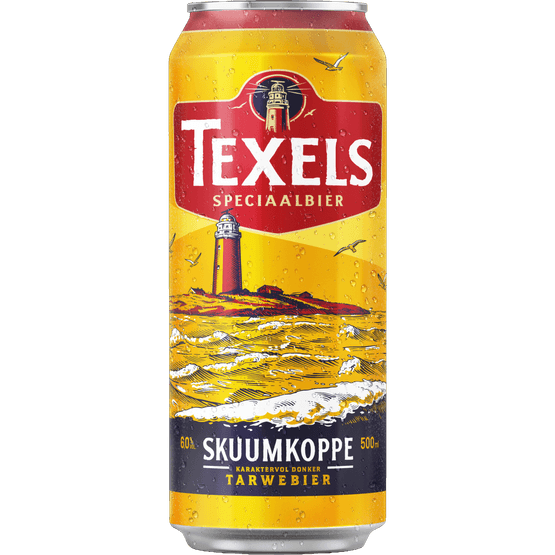 Foto van Texels Skuumkoppe op witte achtergrond