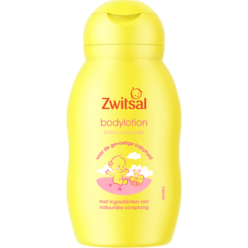 Foto van Zwitsal Bodylotion mini op witte achtergrond