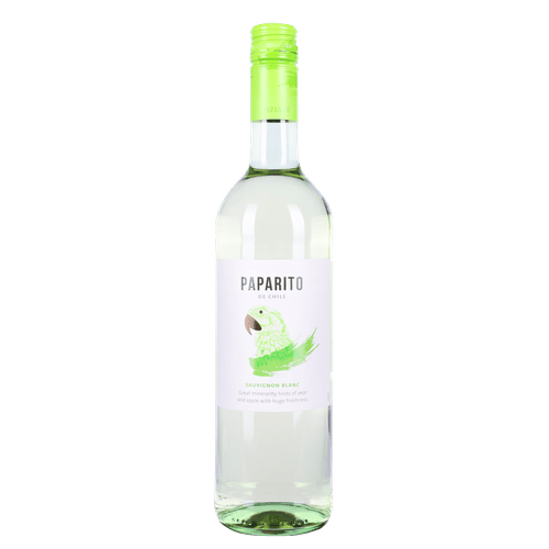 Foto van Paparito Sauvignon blanc op witte achtergrond