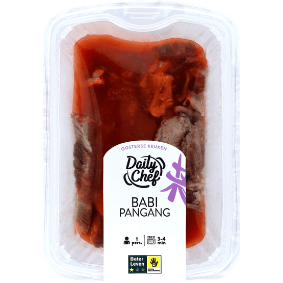 Foto van Daily Chef Babi pangang op witte achtergrond
