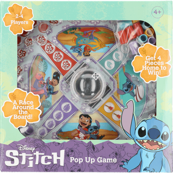 Foto van Pop up game stitch - princess op witte achtergrond