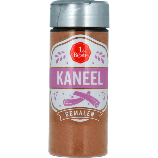 Foto van 1 de Beste Kaneelpoeder op witte achtergrond