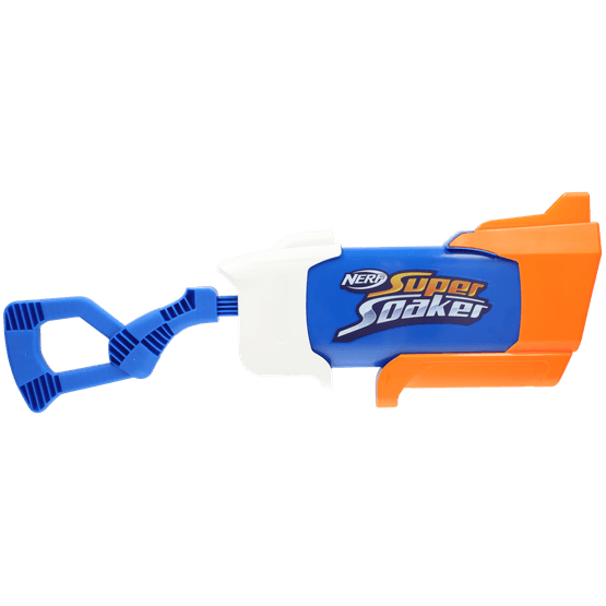 Foto van Nerf super soaker rainstorm op witte achtergrond