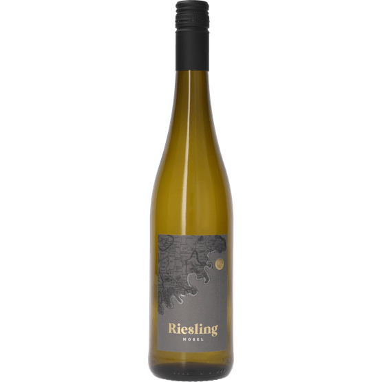 Foto van Riesling mosel op witte achtergrond