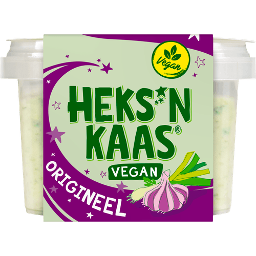 Foto van Heks'nkaas Vegan op witte achtergrond