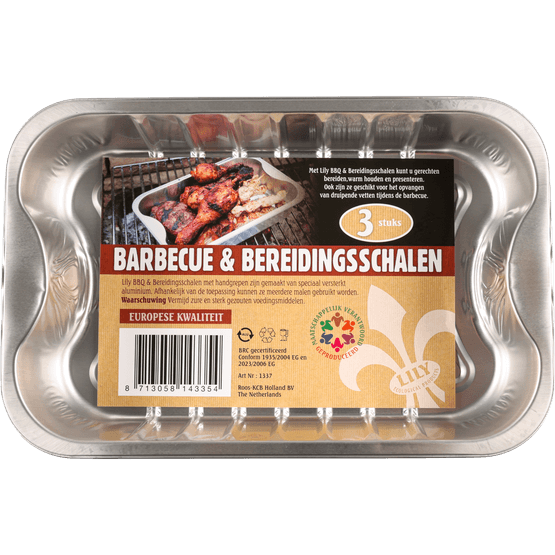 Foto van Lily Bereidingsschalen 3 stuks op witte achtergrond