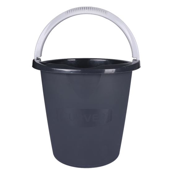 Foto van Curver Emmer 10 liter grijs op witte achtergrond