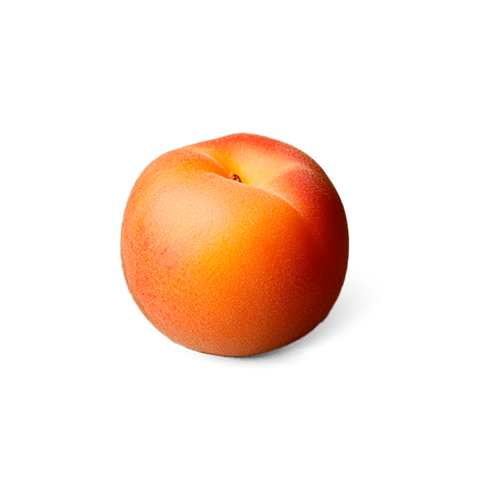 Foto van Nectarines op witte achtergrond