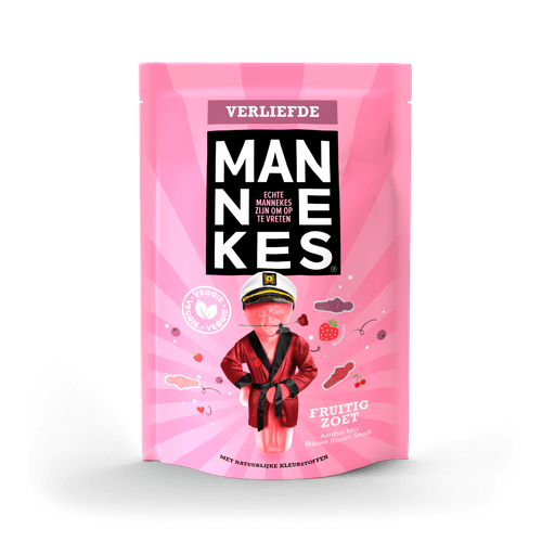 Foto van Matthijs Echte verliefde mannekes op witte achtergrond
