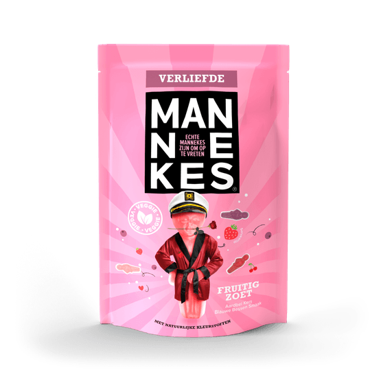 Foto van Matthijs Echte verliefde mannekes op witte achtergrond