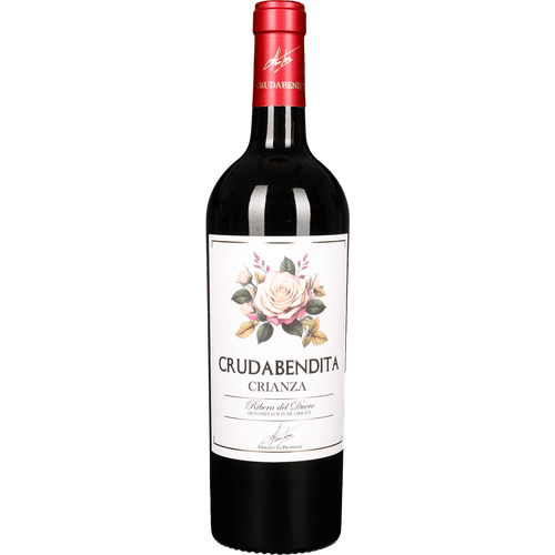 Foto van Crudabendi Ribera del duero crianza op witte achtergrond