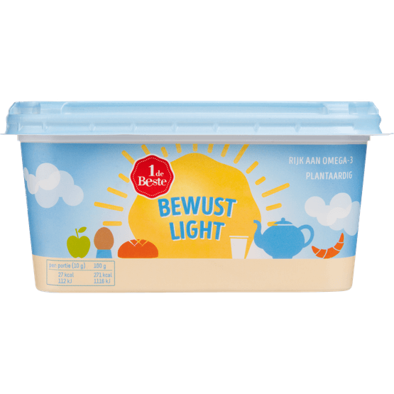Foto van 1 de Beste Bewust light op witte achtergrond