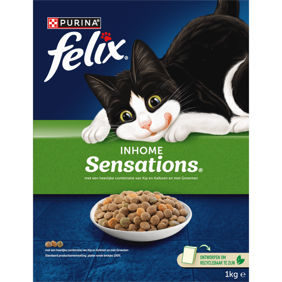 Foto van Felix Kattenvoer sensations inhome op witte achtergrond