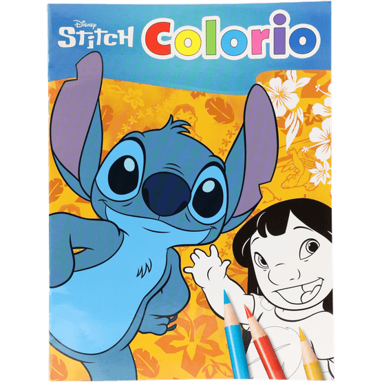 Foto van Colorio Kleurboek stitch op witte achtergrond